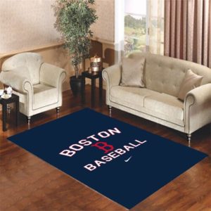 Boston Baseball Nike Area Carpet Rugs