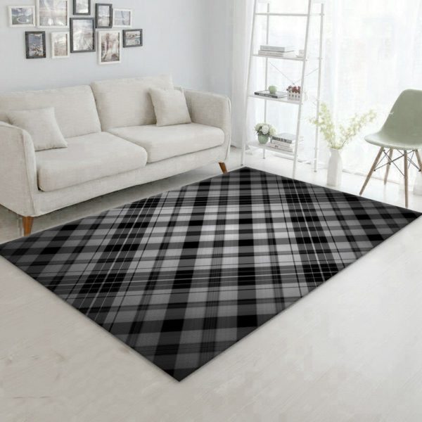 Burberry Plaid Area Rug For Living Room