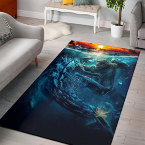 Buy Godzilla Vs King Kong Fight Rug Home Decor