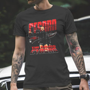 Cesaro Leaves The Swiss Cyborg WWE T-Shirt