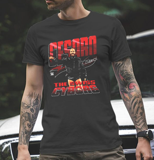 Cesaro Leaves The Swiss Cyborg WWE T-Shirt