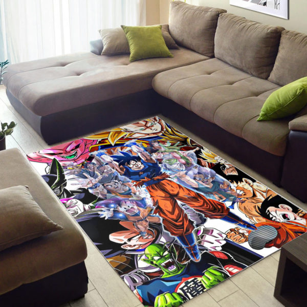 Character All Dragon Ball Z Rugs For Bedroom