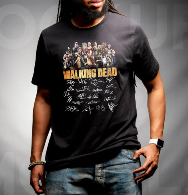 Character Walking Dead Signature T-Shirt