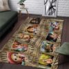 Character Wanted One Piece Rug Home Decor