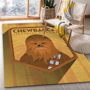 Chewbacca Star Wars Movie Area Rug Carpet