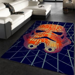Chipped Star Wars Area Rug Carpet