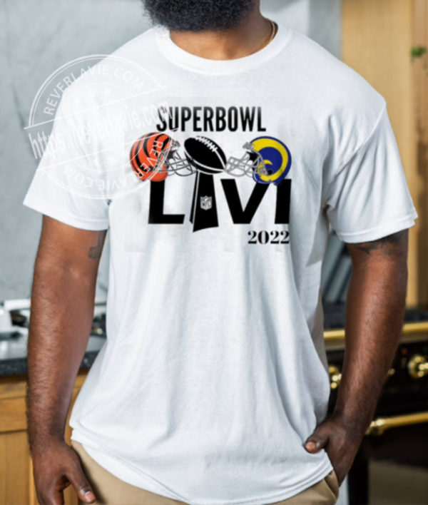 Cincinnati Bengals vs Los Angeles Rams Super Bowl LVI 2022 Gifts T-Shirt