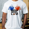 Cincinnati Bengals Vs Los Angeles Rams Championship LVI On The Brain T-Shirt