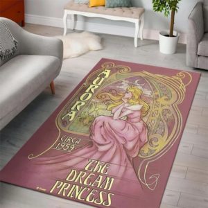 Cinderella Princess Disney Area Rug Carpet