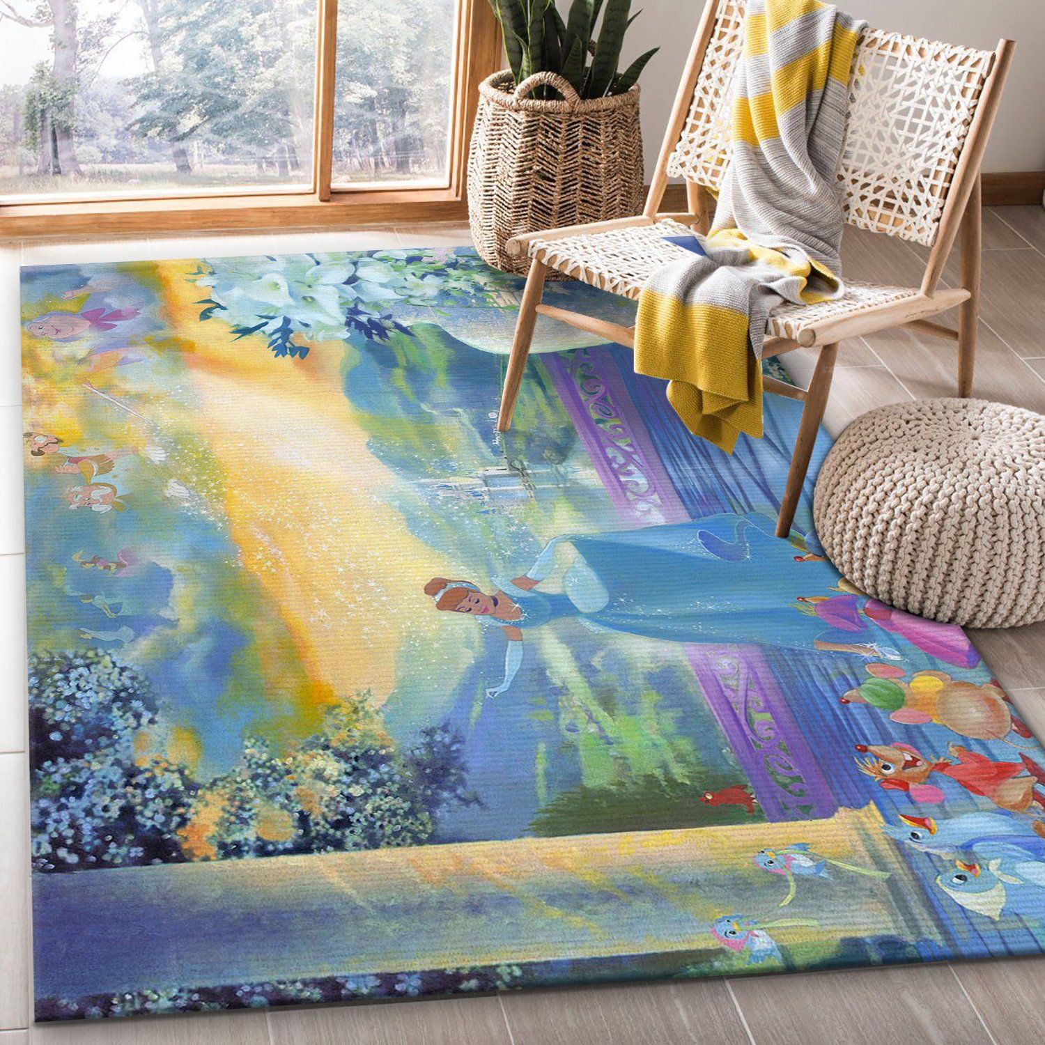 Cinderella The Life She Dreams Disney Area Rug Carpet Cinderella The Life She Dreams Disney Area Rug Carpet