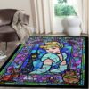 Cinderella vs Mischievous Mice Disney Area Rug Carpet