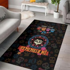 Coco Day Of The Dead Disney Carpet Rug