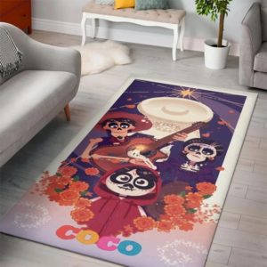 Coco Disney Area Rug Carpet