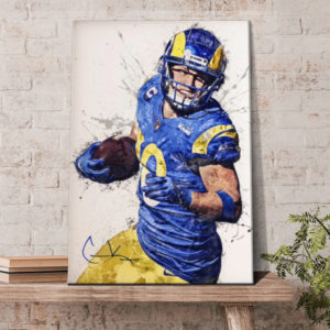 Cooper Kupp MVP Super Bowl LVI Signature Poster Canvas