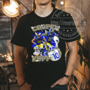 Cooper Kupp Rams 10 Vintage Style Graphic T-Shirt