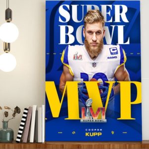 Cooper Kupp Super Bowl MVP LVI Poster Canvas