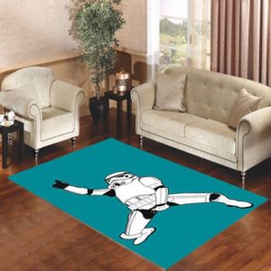 Dancing Storm Trooper Star Wars Area Rug Carpet