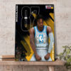 Darius Garland 87 NBA All Star Poster Canvas
