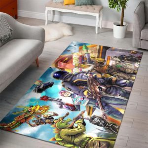 Dark Voyager Of Fortnite Rug Bedroom Area Rug