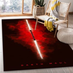Darth Maul Star Wars Lightsabers Area Rug Carpet