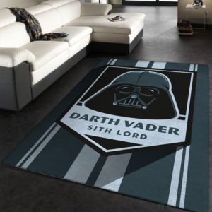 Darth Vader Star Wars Badges Arts Area Rug Carpet
