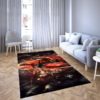 Cinema Marvel Ironman Captain American Area Rug Carpet