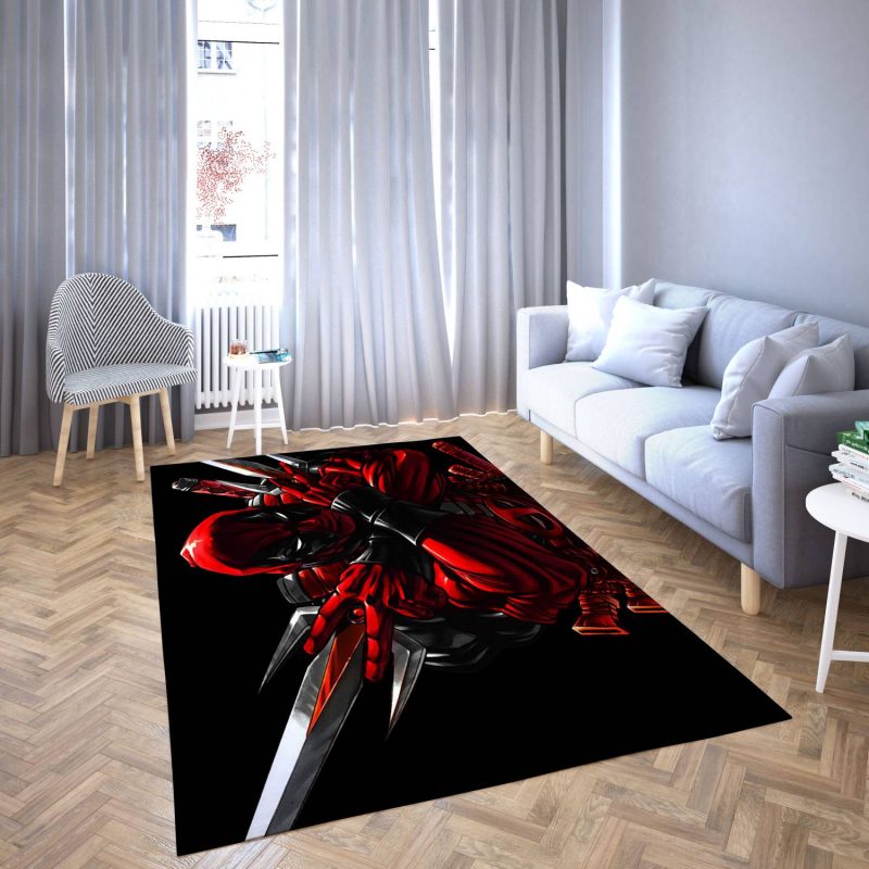Deadpool Marvel Avengers Area Rug For Bedroom Deadpool Marvel Avengers Area Rug For Bedroom