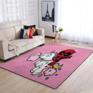 Deadpool Unicorn Marvel Area Rug Carpet
