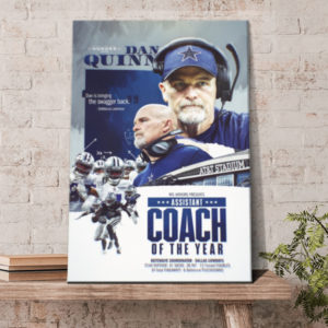 Defensive Coordinator Dan Quinn is the 2021 Assistant Coach of the Year NFL Honors Canvas