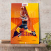 Desmond Bane Rising Star 2022 NBA All Star Poster Canvas
