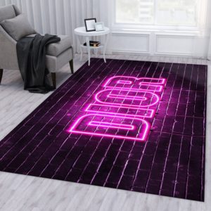 Louis Vuitton Violet Background Area Rug Carpet - REVER LAVIE