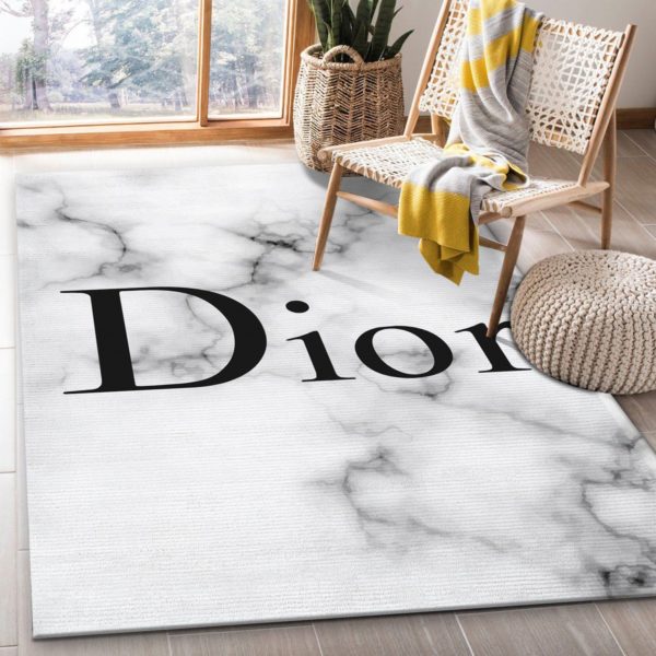 Dior Stone Background Area Carpet Rug