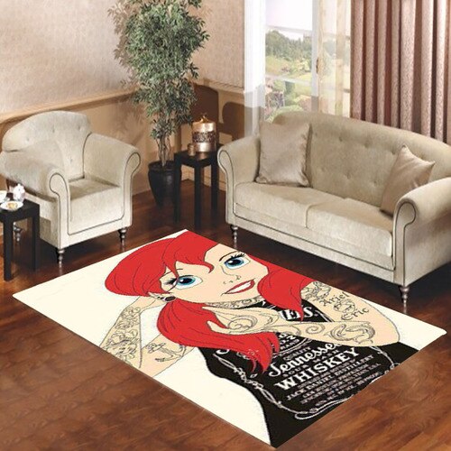 Disney Ariel Punked Area Rug Carpet Disney Ariel Punked Area Rug Carpet