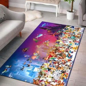 Disney Characters Area Rug Carpet