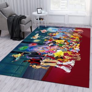 Disney Characters Area Rug Carpet