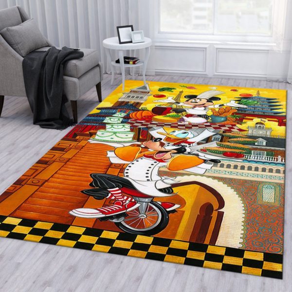 Disney Characters Area Rug Carpet