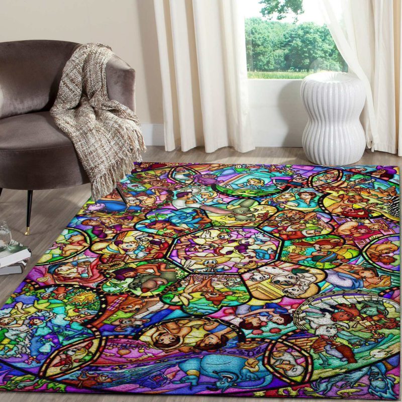 Disney Characters Area Rug ForLiving Room Disney Characters Area Rug ForLiving Room