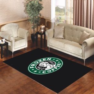 Disney Frozen Starbucks Coffee Logo Area Rug Carpet