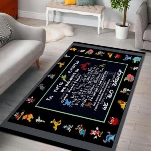 Disney In The Castle Area Rug Carpet