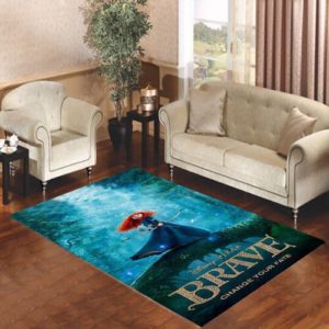 Disney Merida Brave Area Rug Carpet For Living Room
