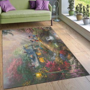 Disney Mickey And Minnie Sweetheart Area Rug Carpet