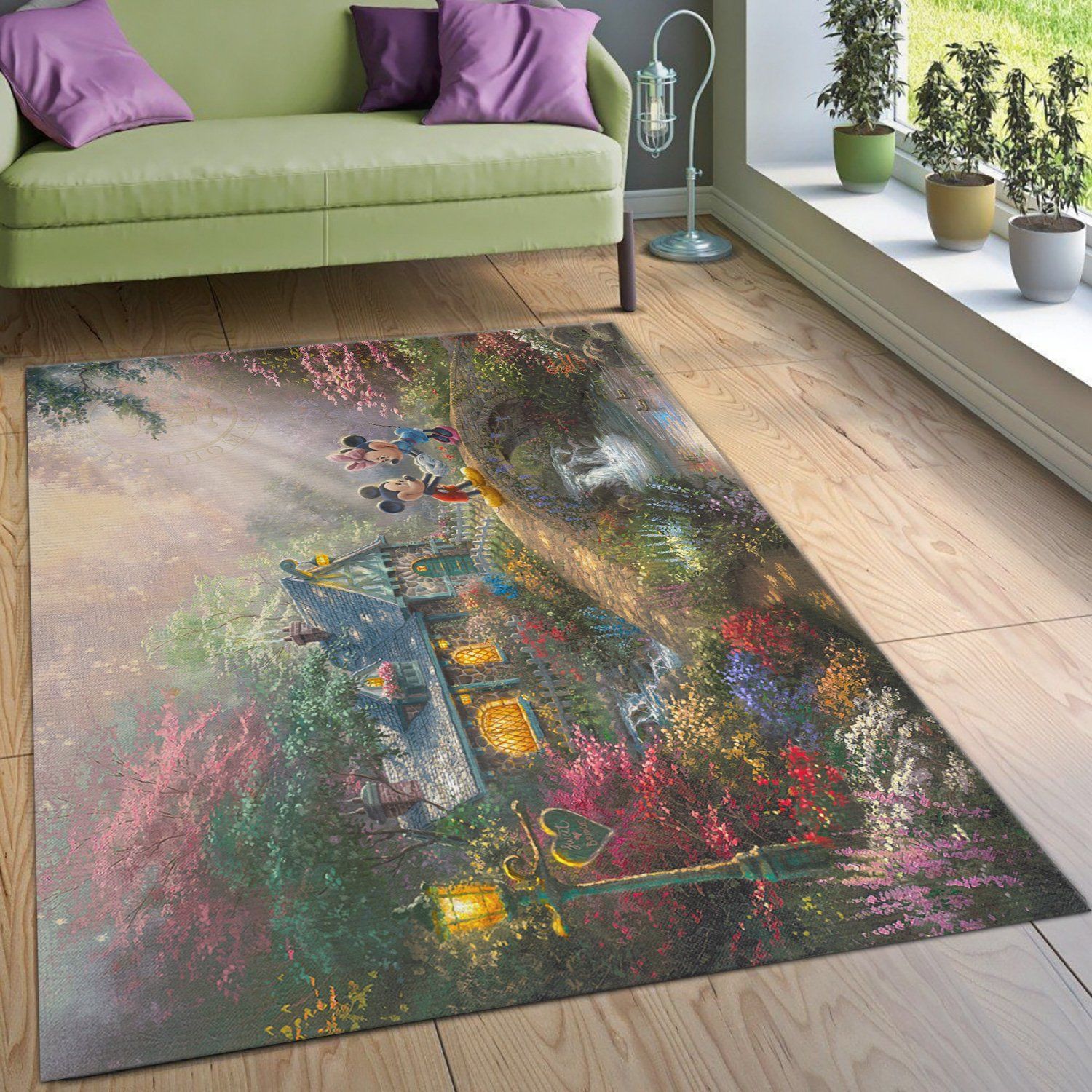 Disney Mickey And Minnie Sweetheart Area Rug Carpet Disney Mickey And Minnie Sweetheart Area Rug Carpet