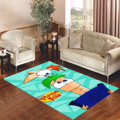 Disney Phineas and Ferb Area Rug Carpet Disney Phineas and Ferb Area Rug Carpet