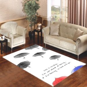 Disney Pixars The Blue Umbrella Area Rug Carpet