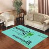 Disneyland Haunted Mansion Skull Area Rug Carpet