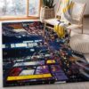 Mickey Minnie Sweetheart Campfire Noel Gift Rug Bedroom Rug Home Decor