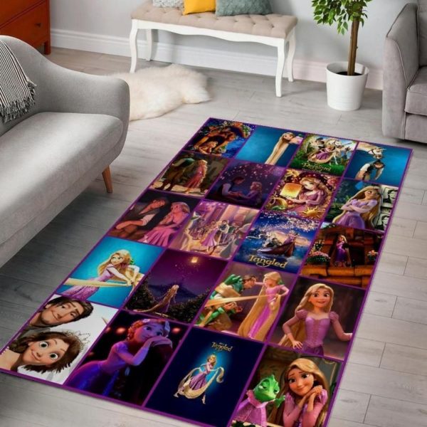 Disney Tangled Area Rug Carpet