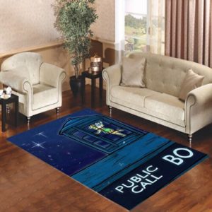 Disney Tinkerball Tardis Area Rug Carpet