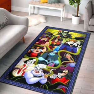 Disney Villains Area Rug Carpet