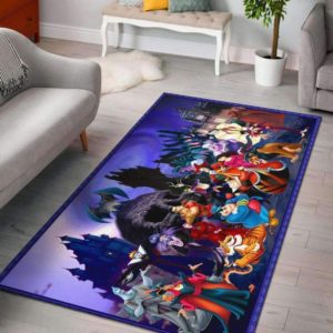 Disney Villains Area Rug Carpet